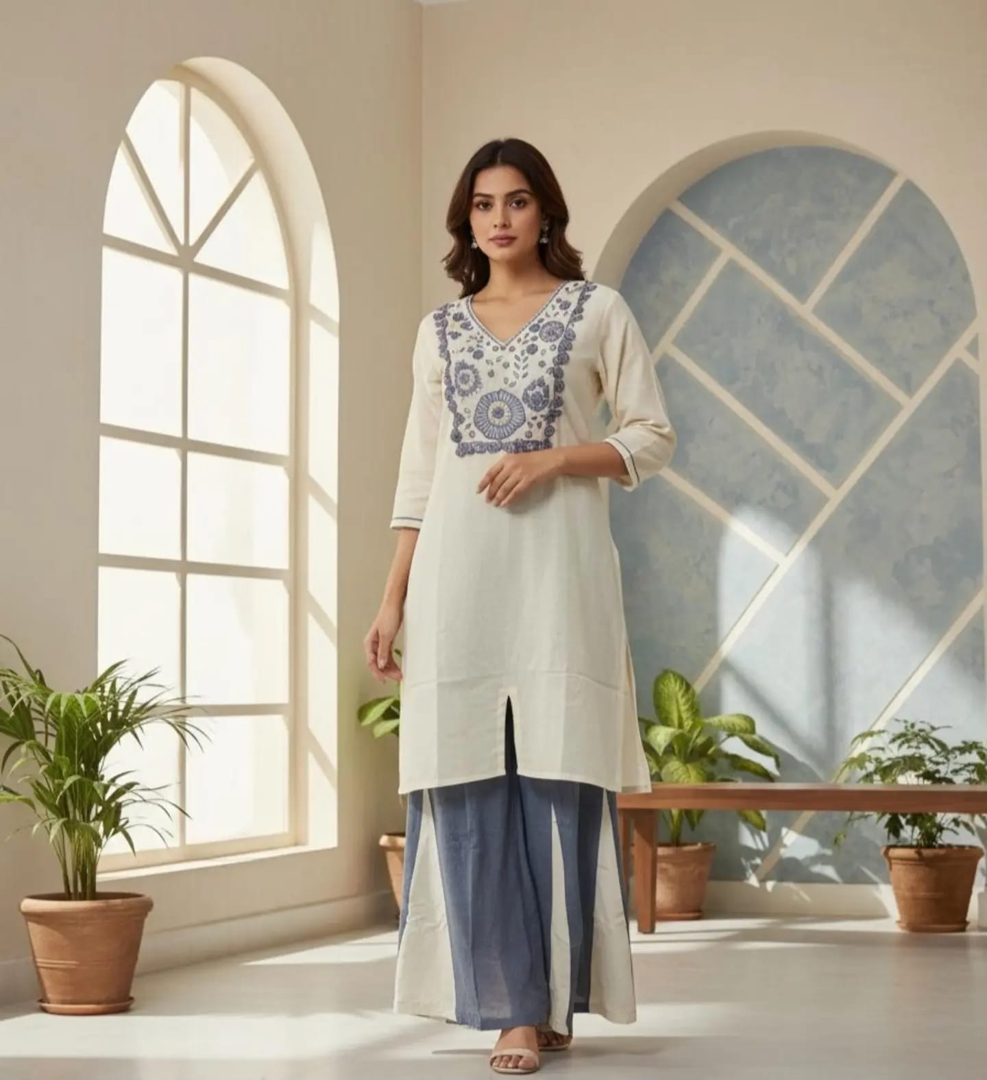 Curated racks of men's and women's clothing inside Professional Choice, New Naroda